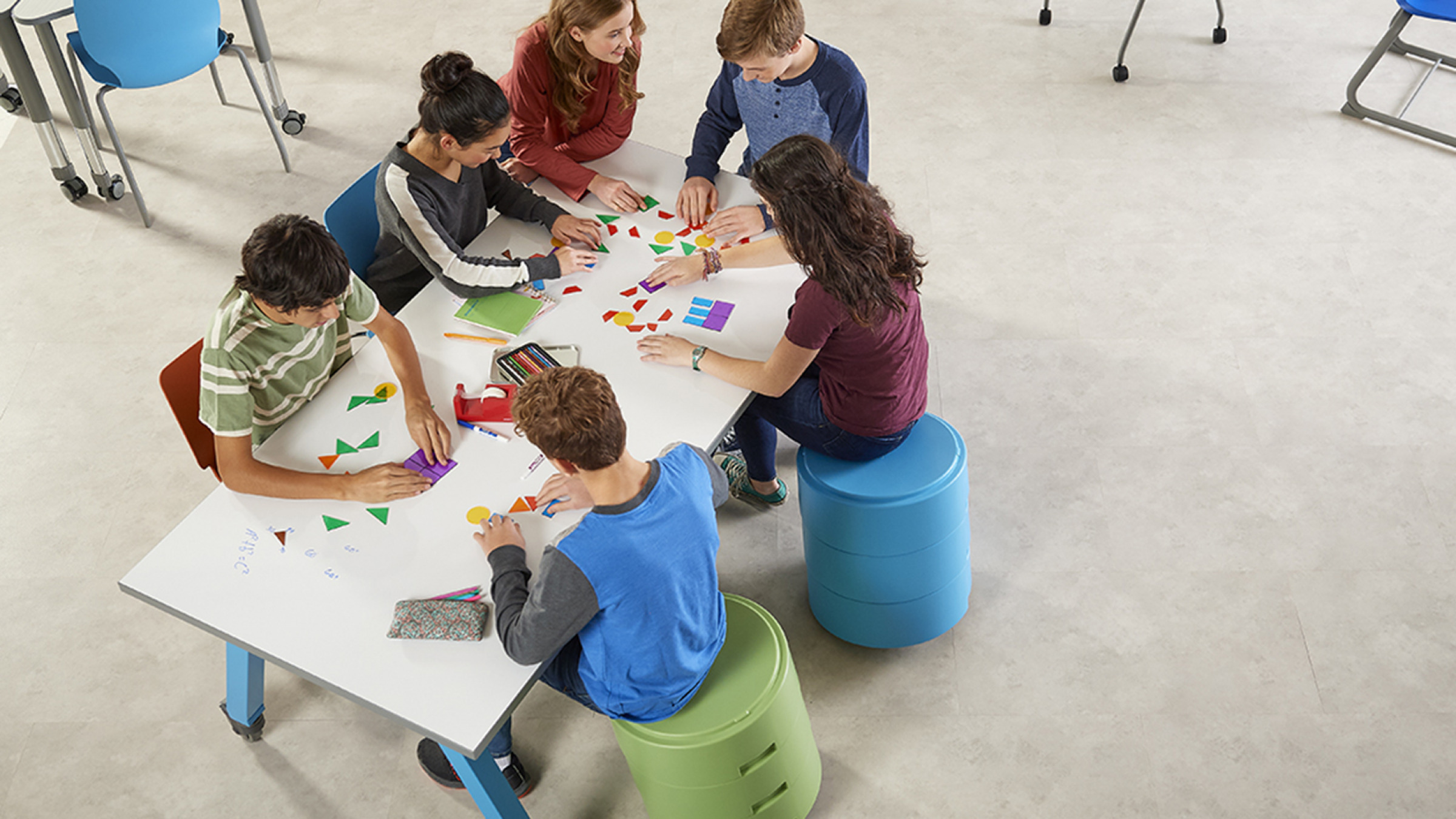 Educational spaces that support the learning process